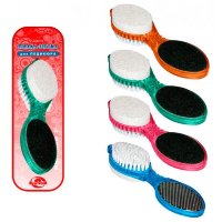 Пилка-щетка для педикюра 4 функции