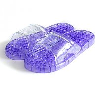 Гелевые массажные тапочки Фиолет