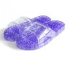 Гелевые массажные тапочки Фиолет
