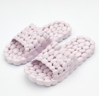 Массажные тапочки для бассейна и пляжа, Каучуковые, Массажеры-тапочки для дома и дачи, сиреневый