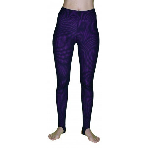 Спортивные леггинсы Муары-М, цвет основы  Фиолетовый
