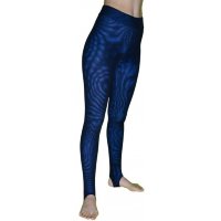 Спортивные леггинсы Муары-М, цвет основы Синий