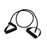 Эспандер трубчатый с ручками, нагрузка до 13,5 кг, синий Фитнес-резинка