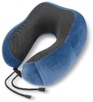 Воротник подушка для путешествий с эффектом памяти синяя