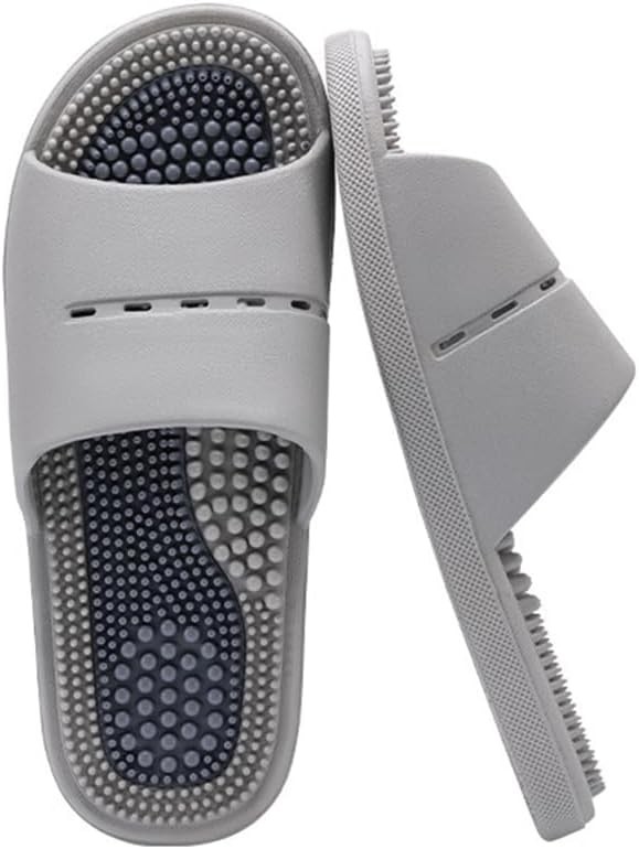 Массажные тапочки Инь-Ян серые