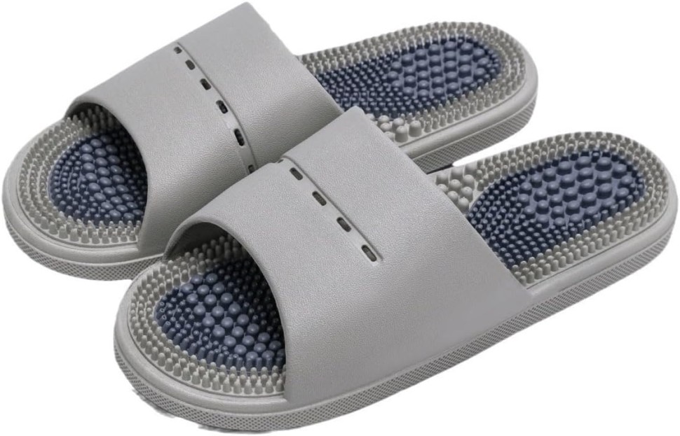 Массажные тапочки Инь-Ян серые Массажные тапочки Инь-Ян серые
