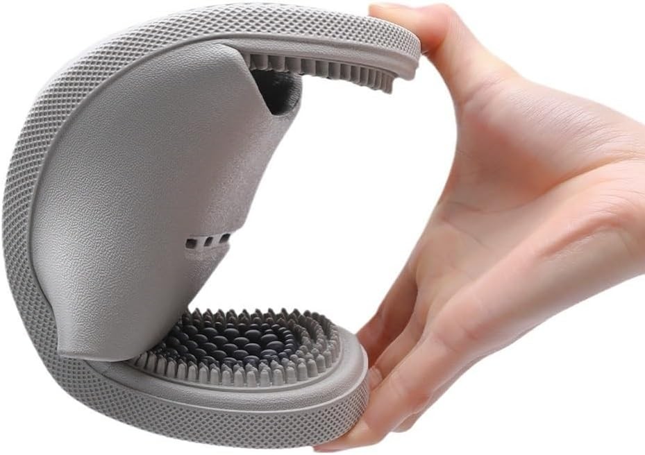 Массажные тапочки Инь-Ян серые Массажные тапочки Инь-Ян серые