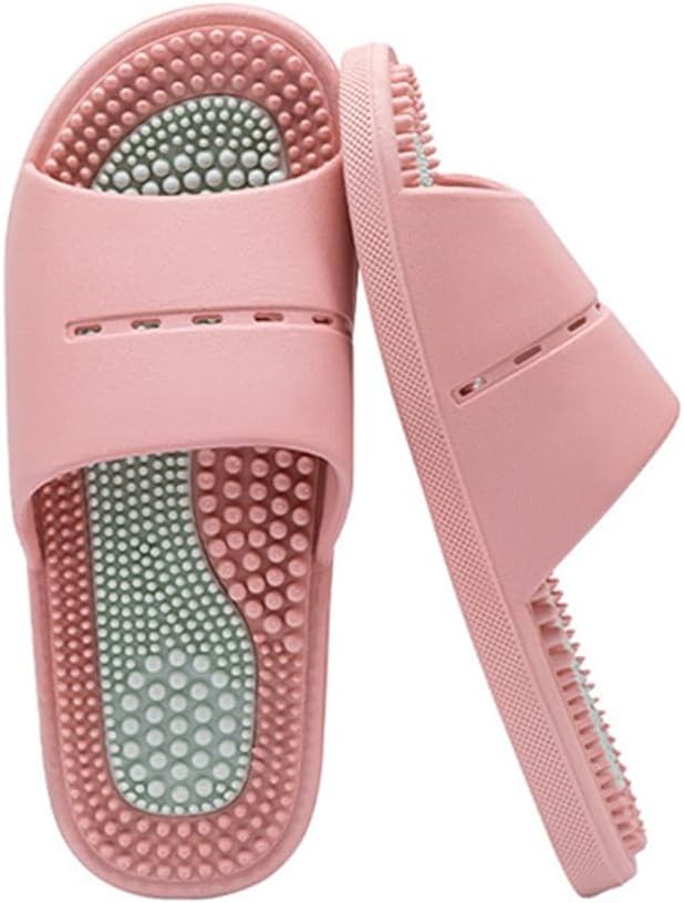 Массажные тапочки Инь-Ян розовые