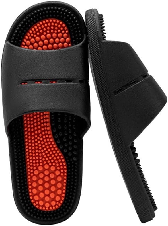 Массажные тапочки Инь-Ян черные