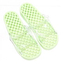 Гелевые массажные тапочки Зеленая Мята мягкие