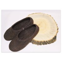 Войлочные домашние  тапочки (Бабушкина Радость)